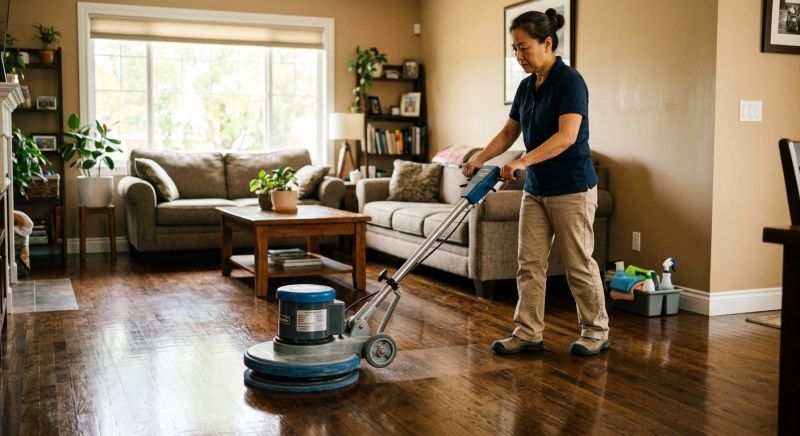 Floor Polishing in Los Angeles, CA