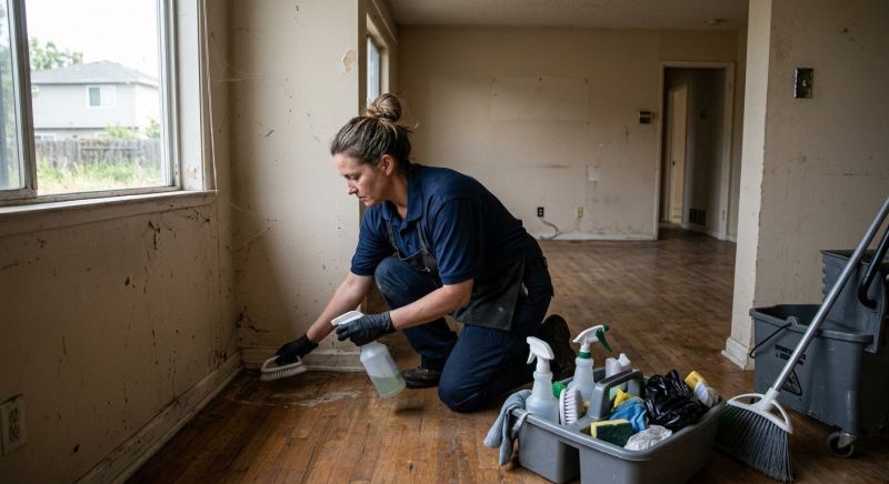 Townhouse Deep Cleaning in Conroe, TX